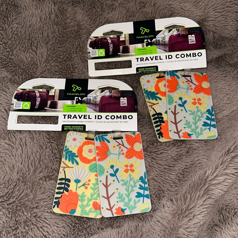 Travelon Luggage Tags (2 sets)